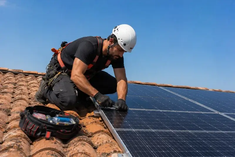 Maintenance et monitoring de panneaux solaires à Vignes